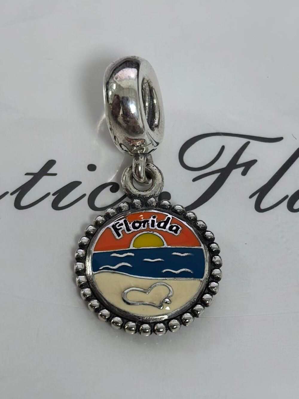Pandora Authentic Florida Exclusive Charm Pendant, S925 Silver Jewelry Bracelets
